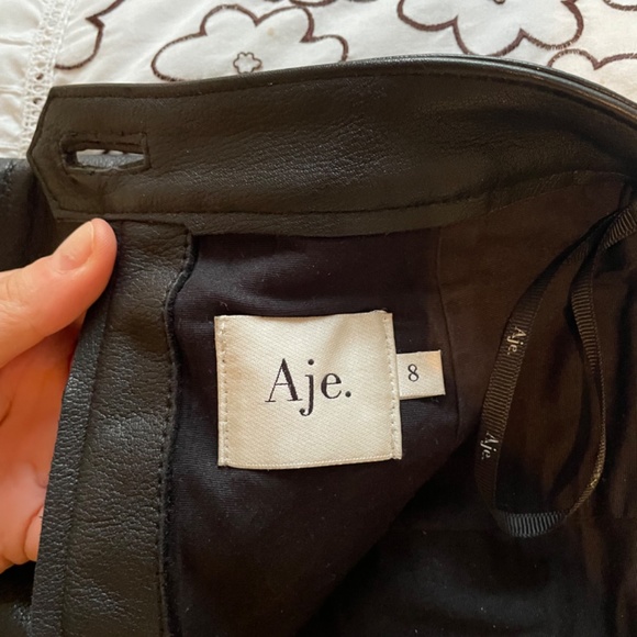 Aje Martin leather skirt - Picture 2 of 3